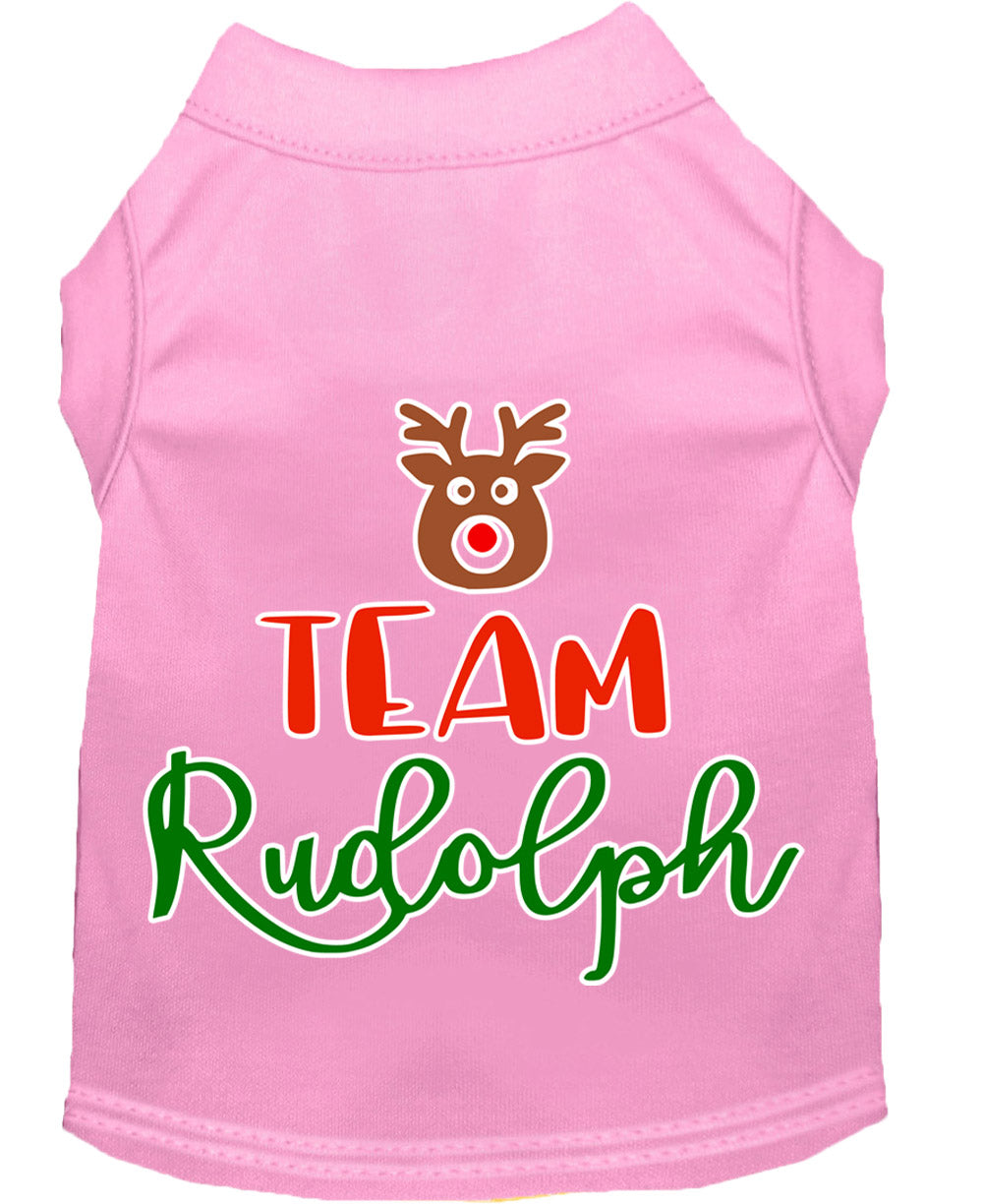 As You Wish Apparel – "Team Rudolph" Christmas Pet Shirt