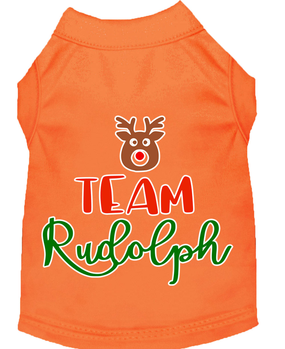 As You Wish Apparel – "Team Rudolph" Christmas Pet Shirt