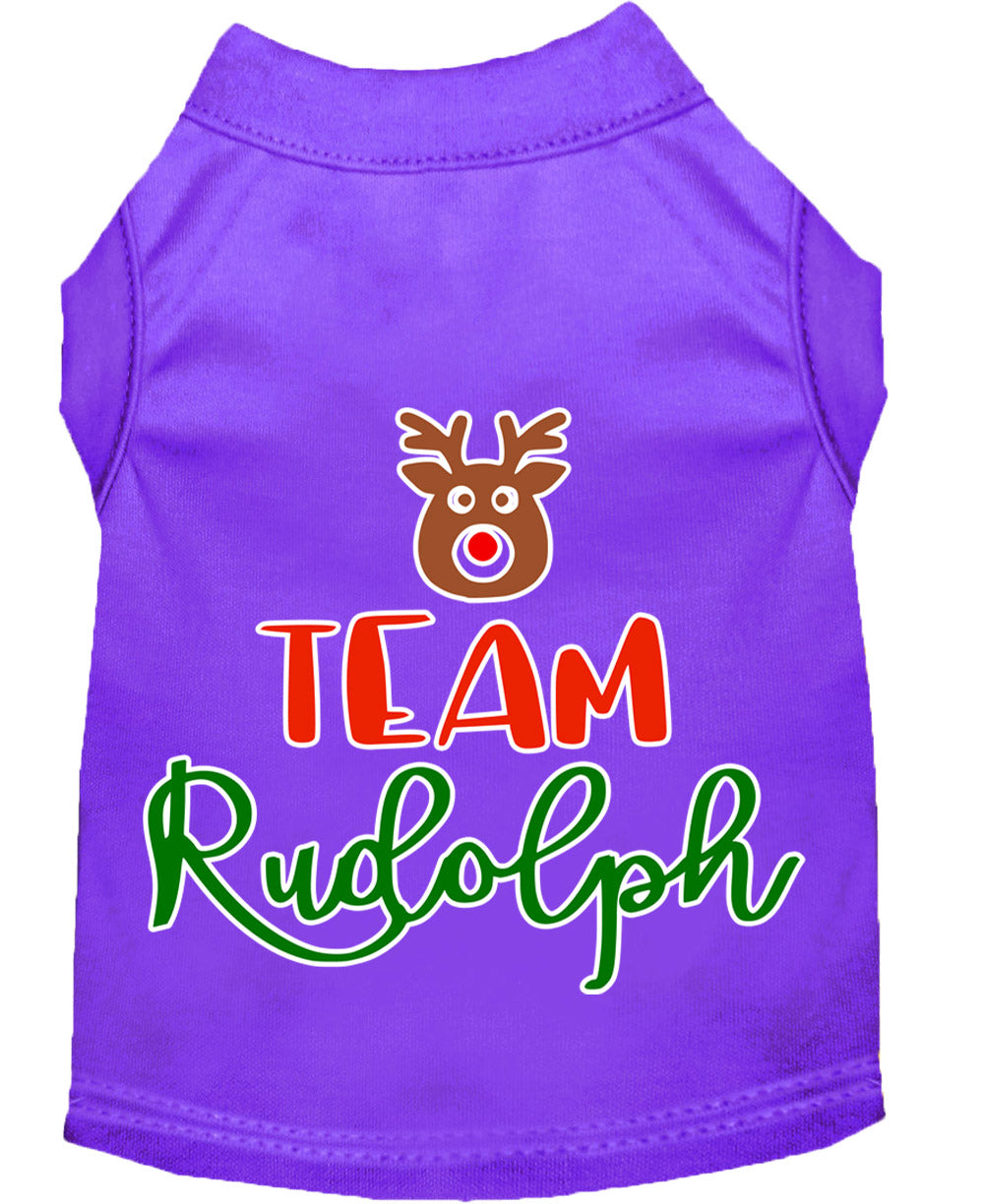 As You Wish Apparel – "Team Rudolph" Christmas Pet Shirt