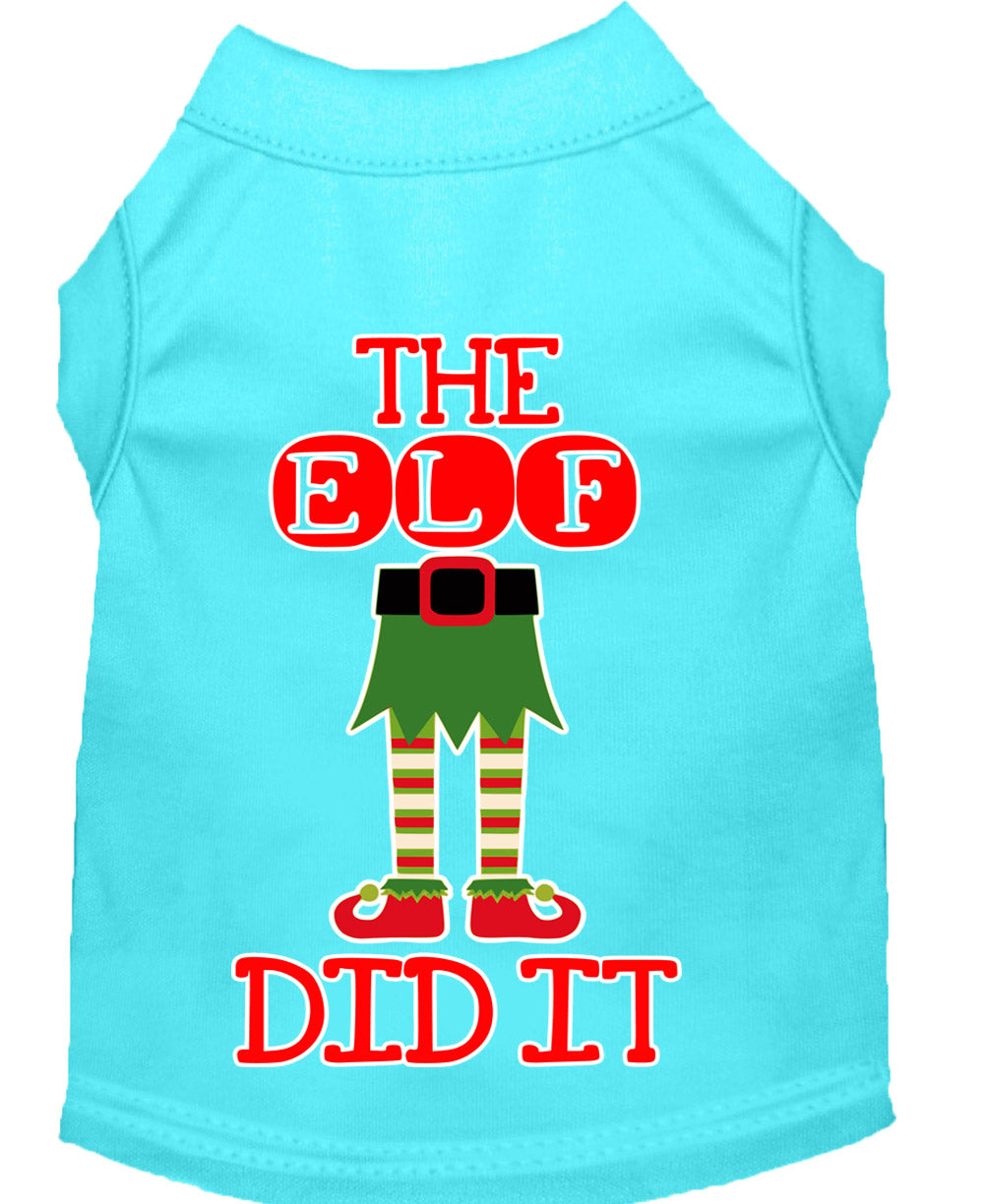 As You Wish Apparel – "The Elf Did It" Christmas Pet Shirt
