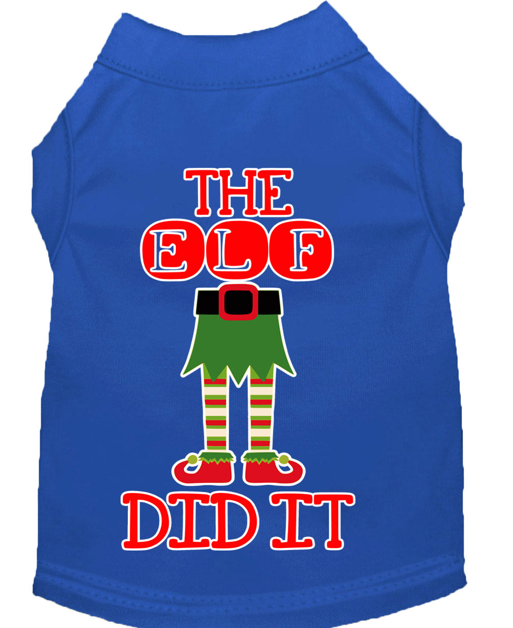 As You Wish Apparel – "The Elf Did It" Christmas Pet Shirt