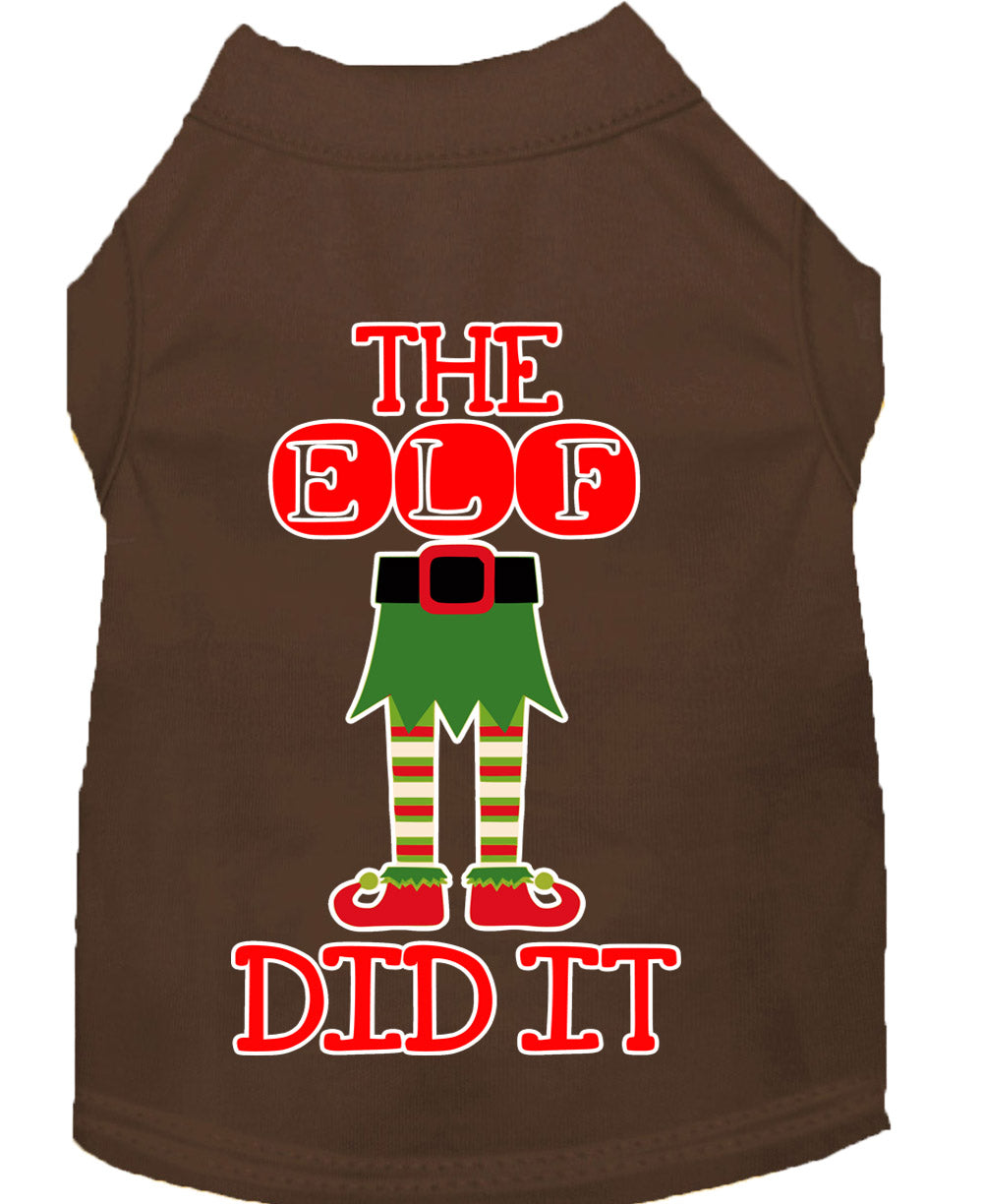 As You Wish Apparel – "The Elf Did It" Christmas Pet Shirt