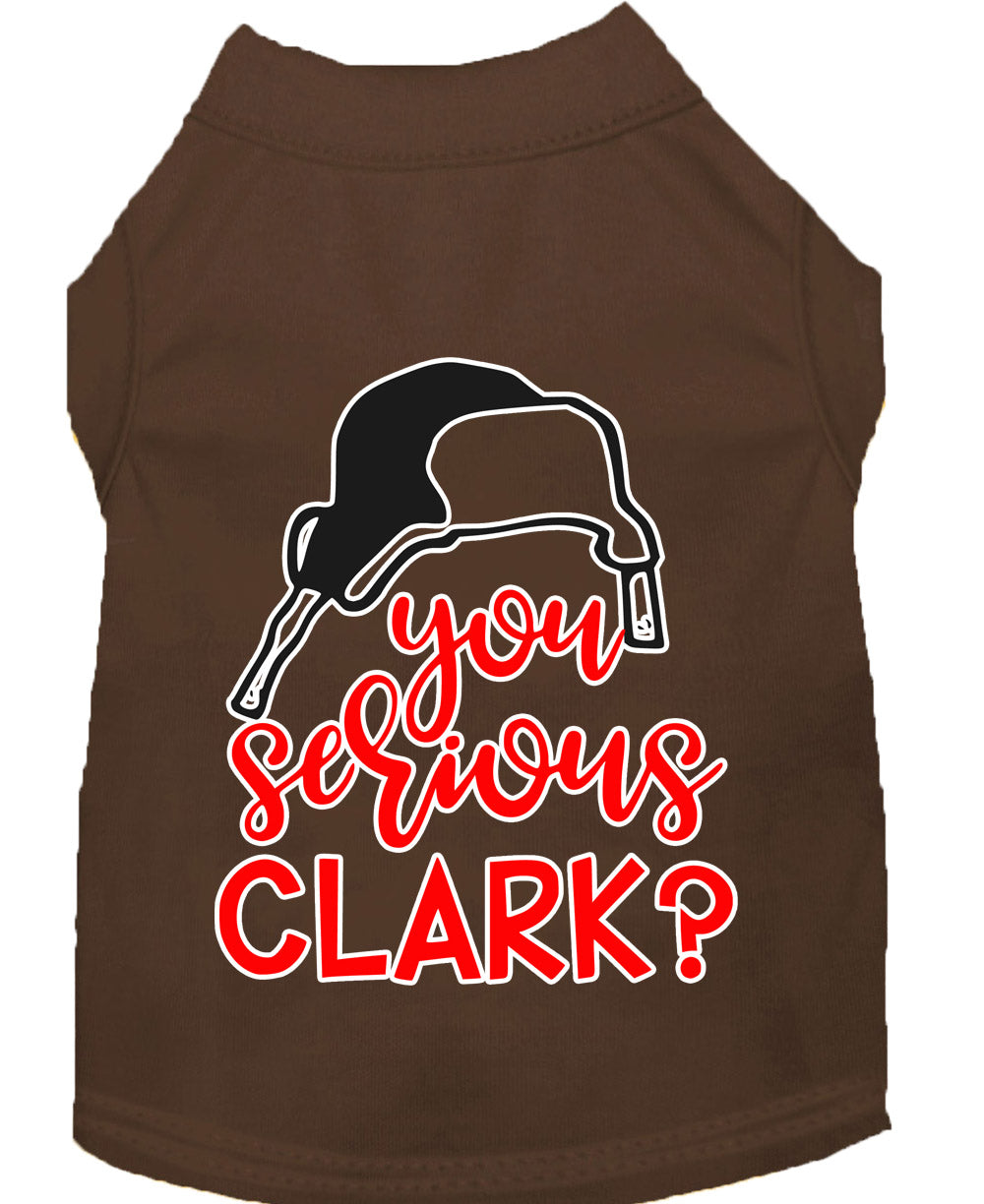As You Wish Apparel – "You Serious, Clark?" Christmas Pet Shirt