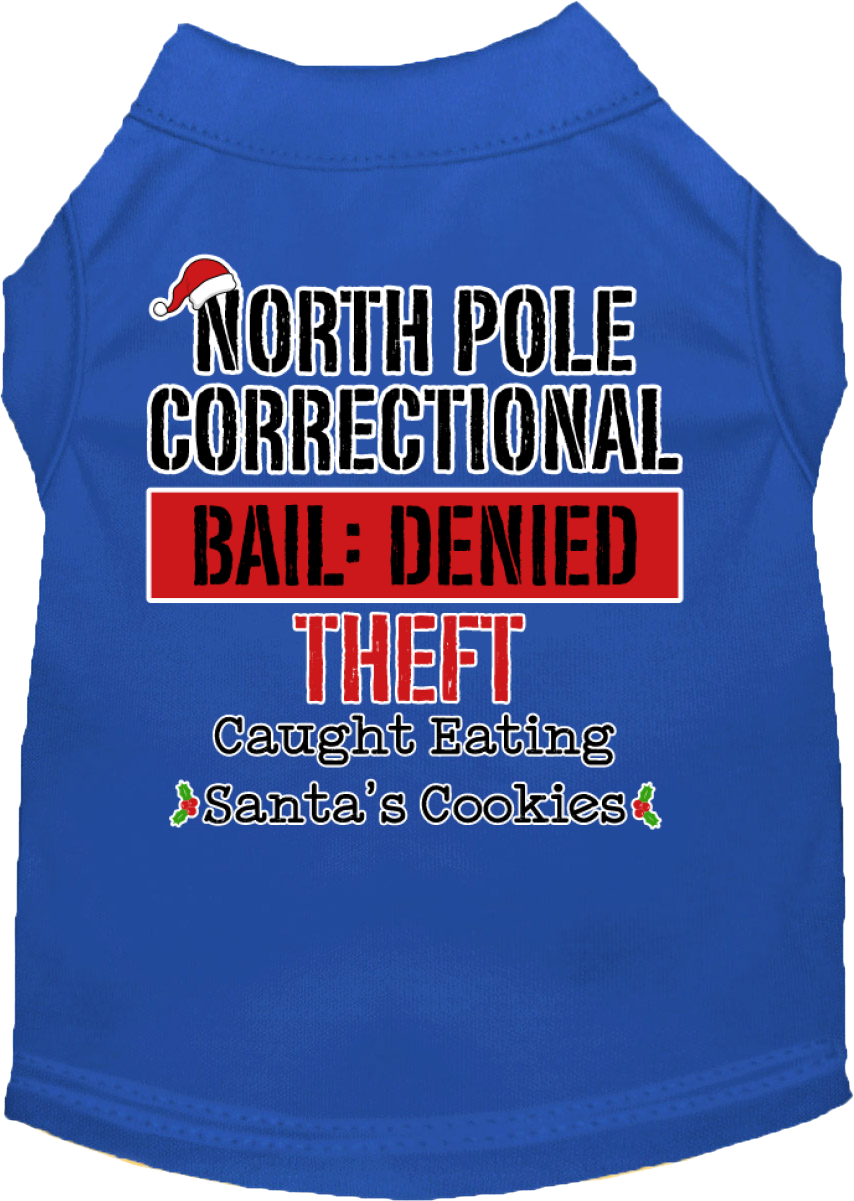 As You Wish Apparel – "North Pole Correctional" Christmas Pet Shirt