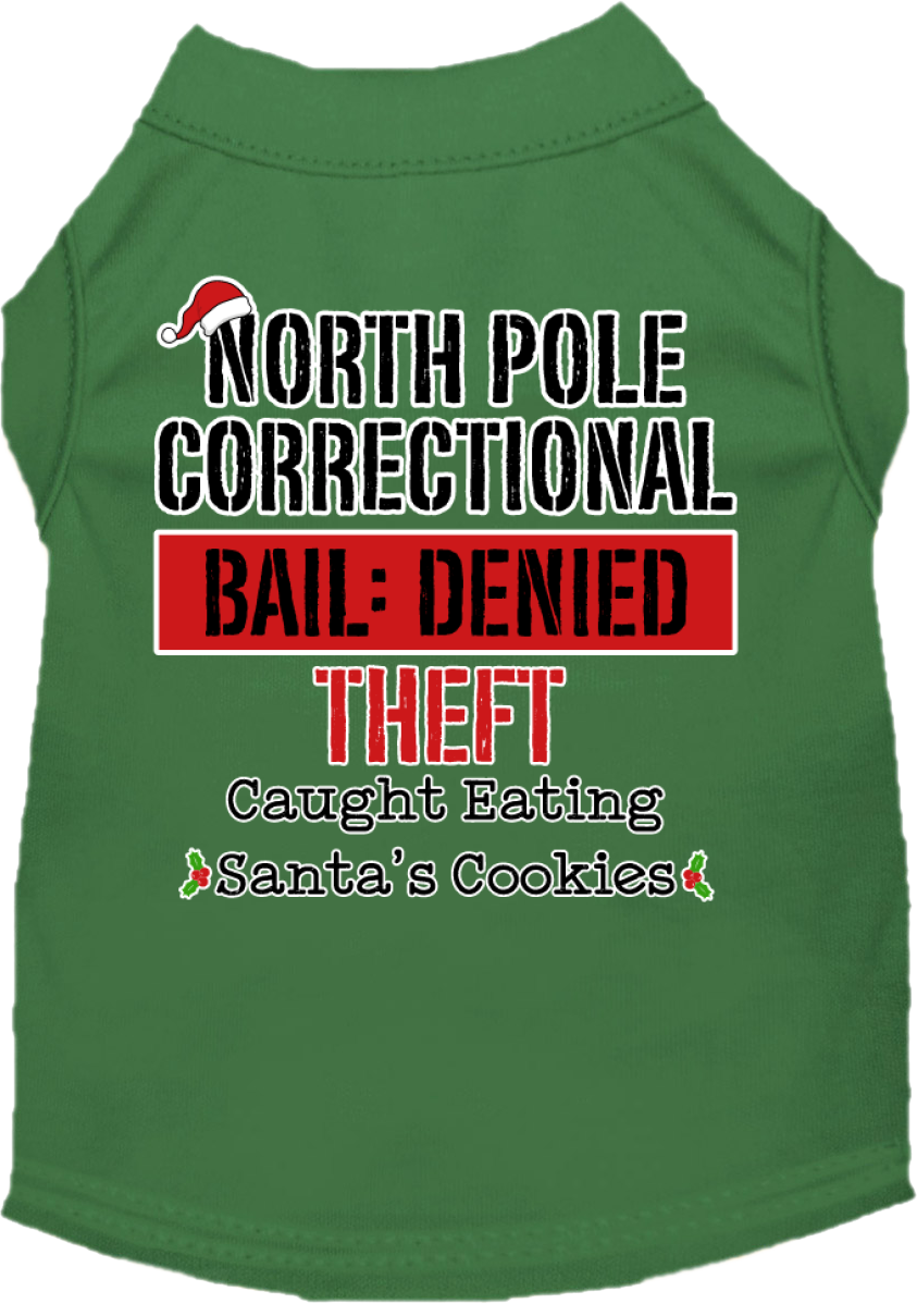As You Wish Apparel – "North Pole Correctional" Christmas Pet Shirt