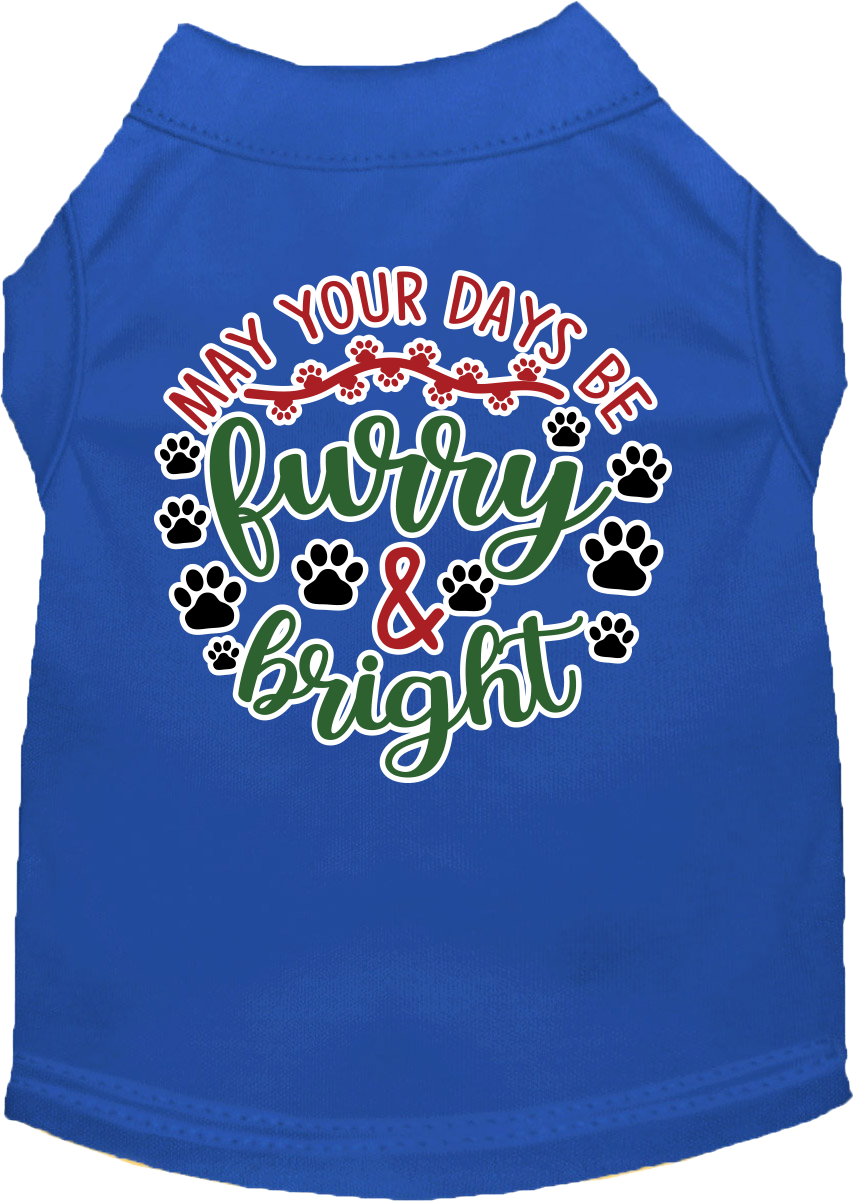 As You Wish Apparel – "Furry & Bright" Christmas Pet Shirt