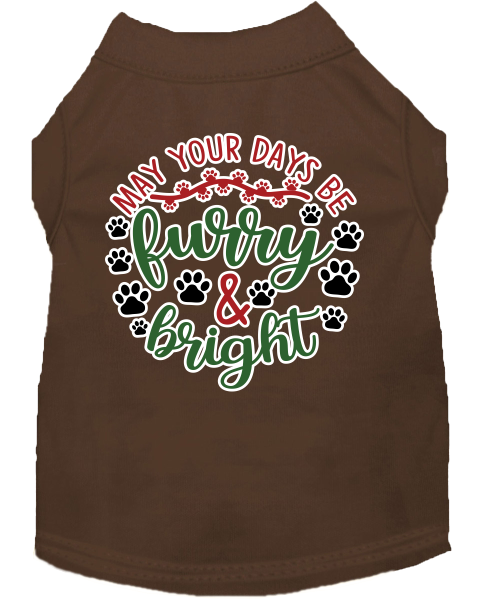As You Wish Apparel – "Furry & Bright" Christmas Pet Shirt