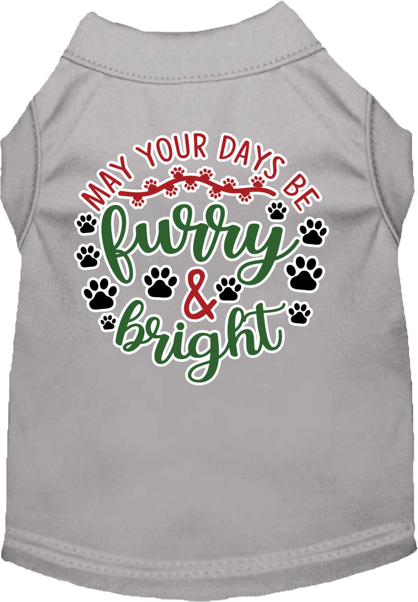 As You Wish Apparel – "Furry & Bright" Christmas Pet Shirt