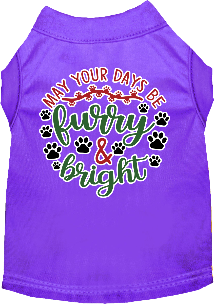 As You Wish Apparel – "Furry & Bright" Christmas Pet Shirt