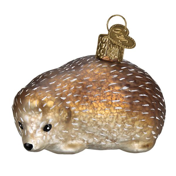 Old World Christmas: Vintage Hedgehog Christmas Ornament