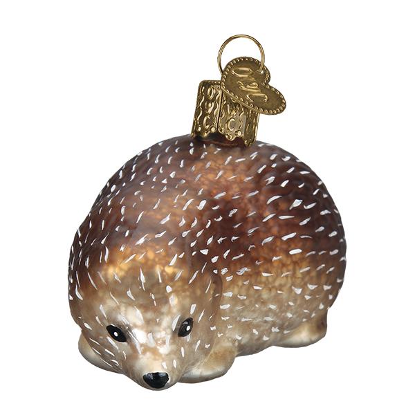Old World Christmas: Vintage Hedgehog Christmas Ornament