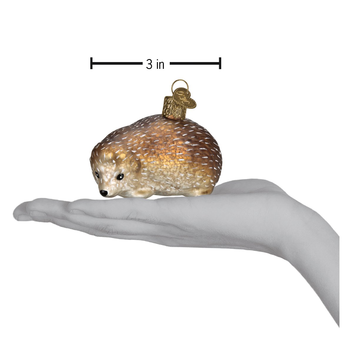 Old World Christmas: Vintage Hedgehog Christmas Ornament