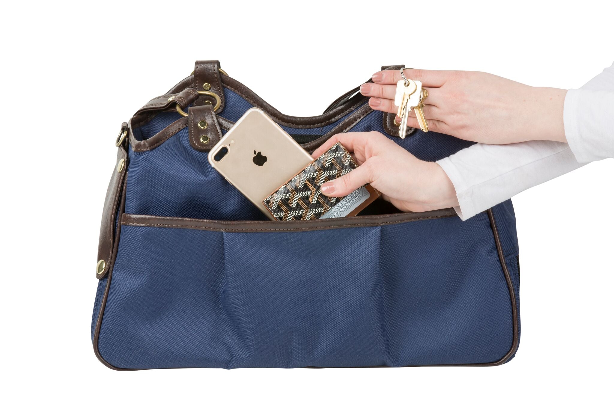 Metro 2 Navy/Tan Trim