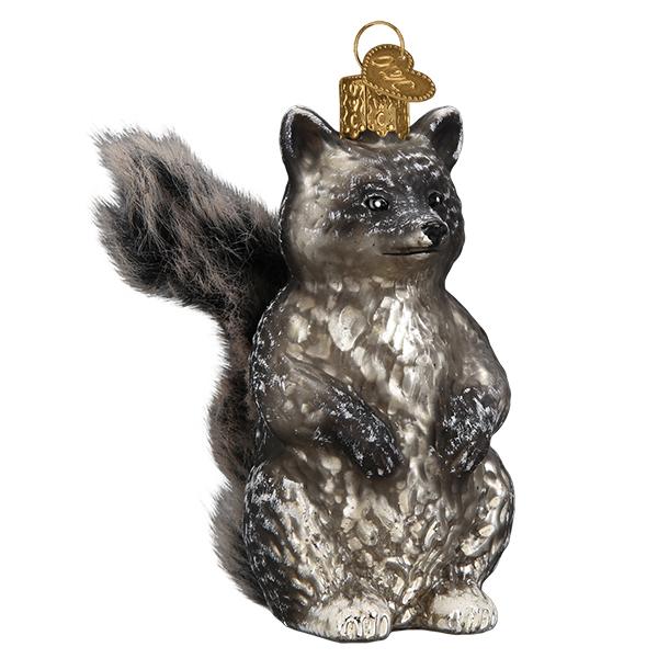 Old World Christmas: Vintage Raccoon Christmas Ornament