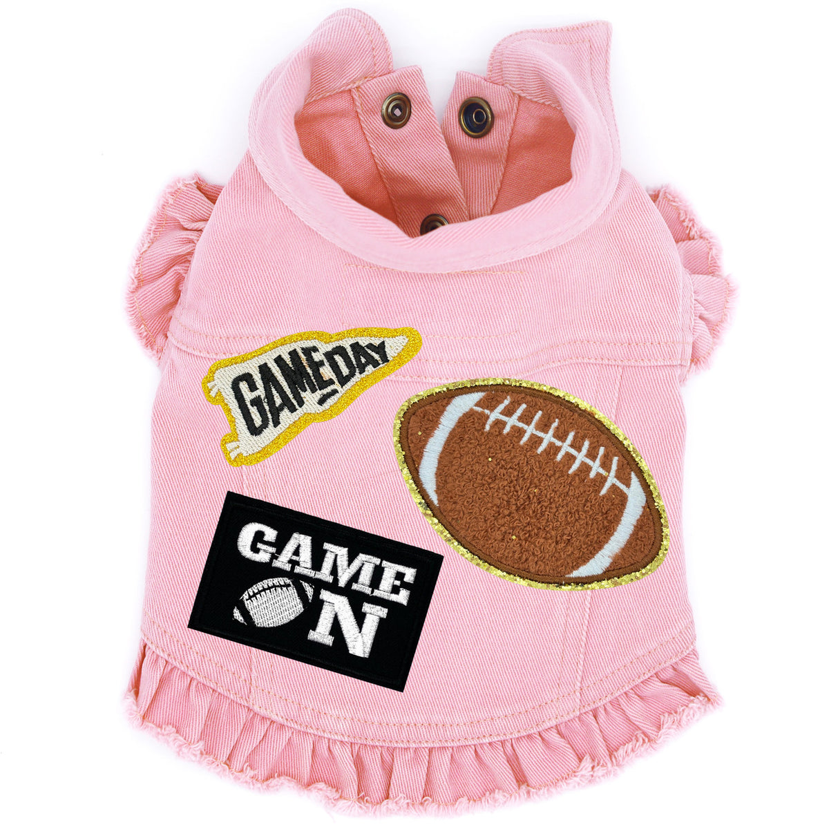 Game On Denim Dog Jacket