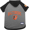 MLB Baltimore Orioles Hooded Dog T-Shirt