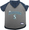 MLB Seattle Mariners Hooded Dog T-Shirt