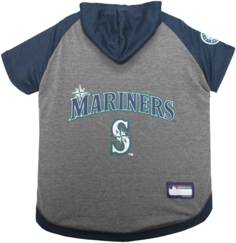 MLB Seattle Mariners Hooded Dog T-Shirt