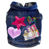 K-Pop Demon Hunter inspired Denim Dog Jacket
