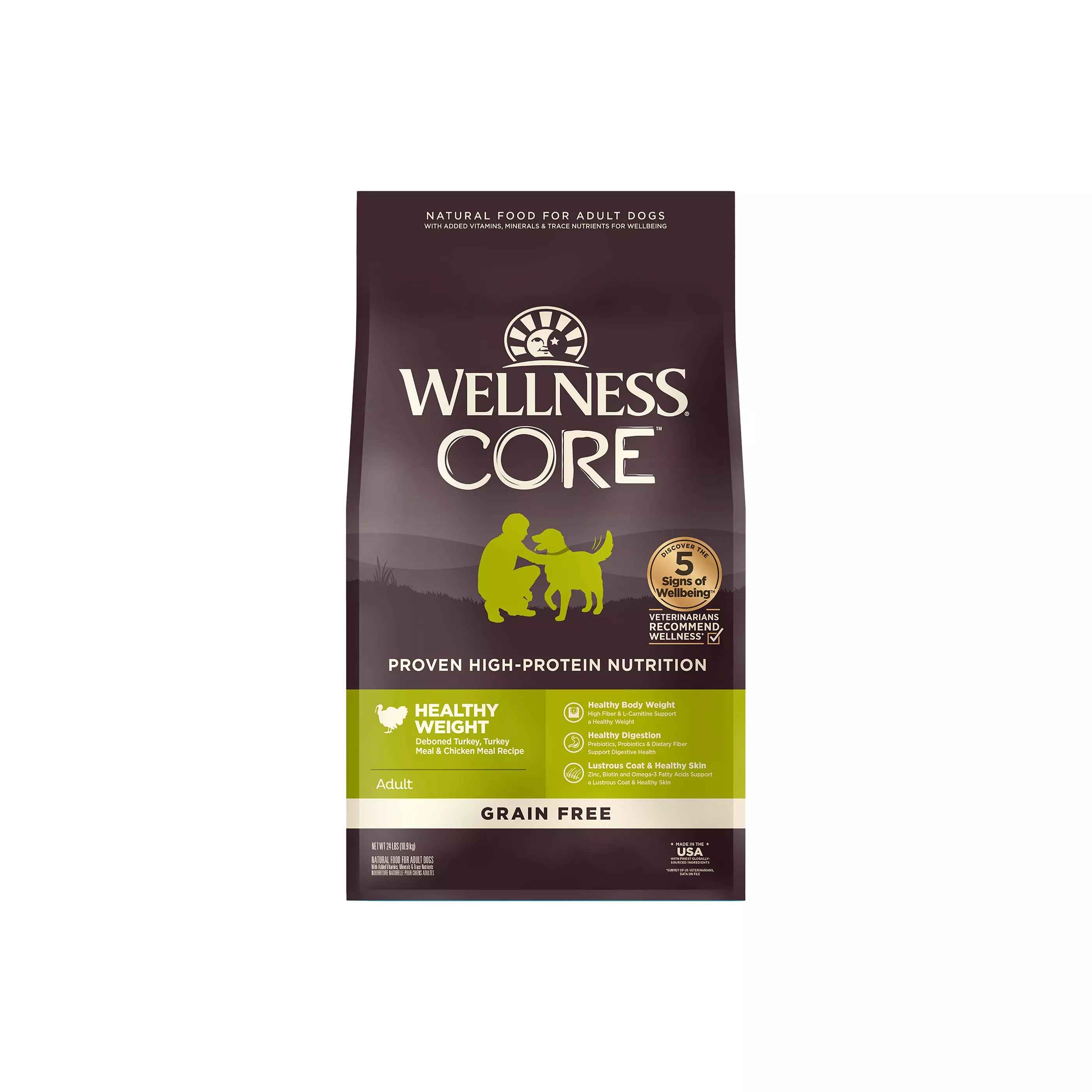Wellness Core Adult Grain Free Reduced Fat Turkey Dog Food