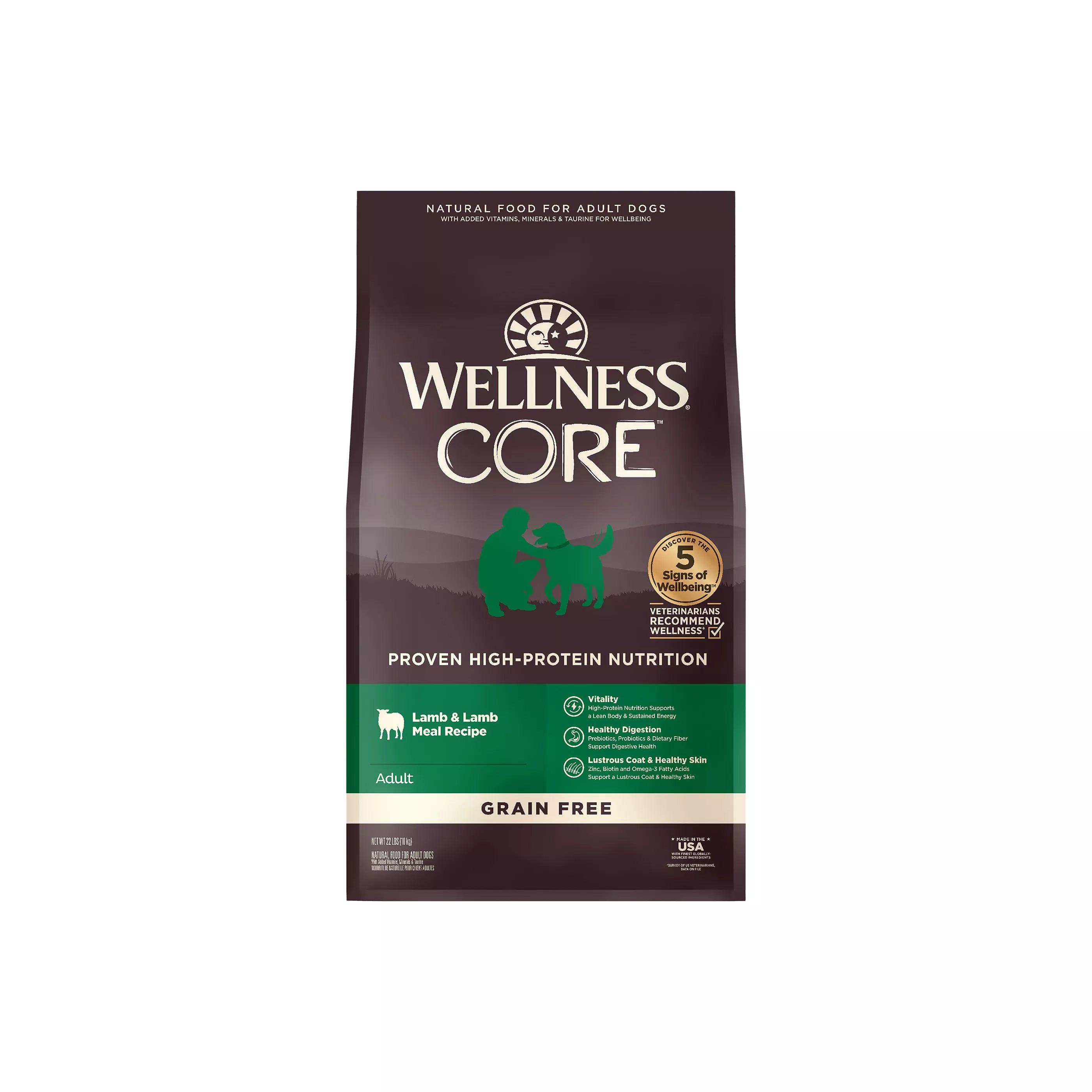 Wellness Core Adult Grain Free Lamb Dog Food