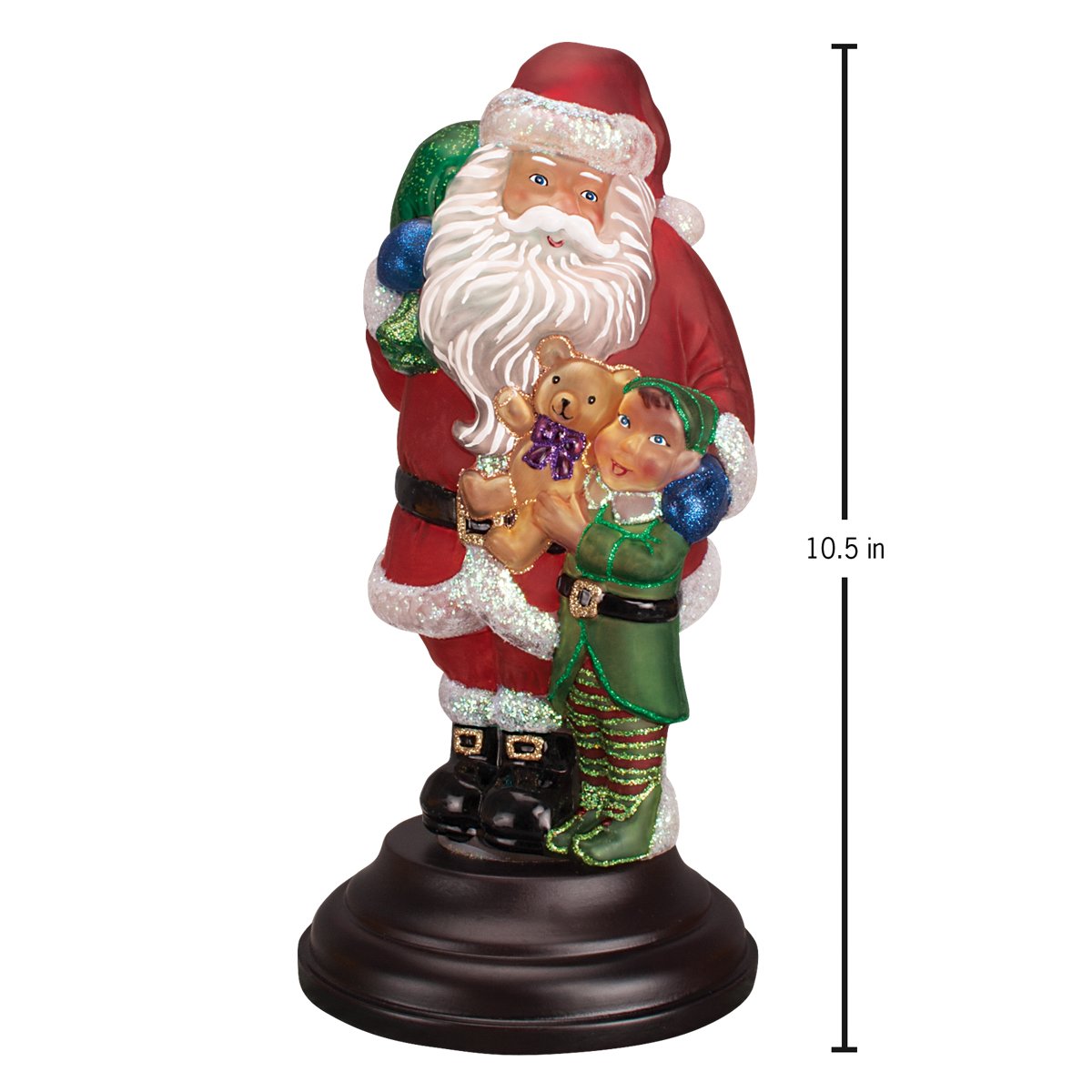 Santas Bright-eyed Buddy 