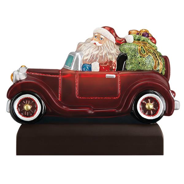 Old World Christmas: Santa in Antique Car Christmas Night Light