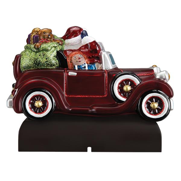 Old World Christmas: Santa in Antique Car Christmas Night Light