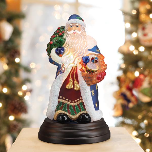Old World Christmas: Regal Father Christmas Light