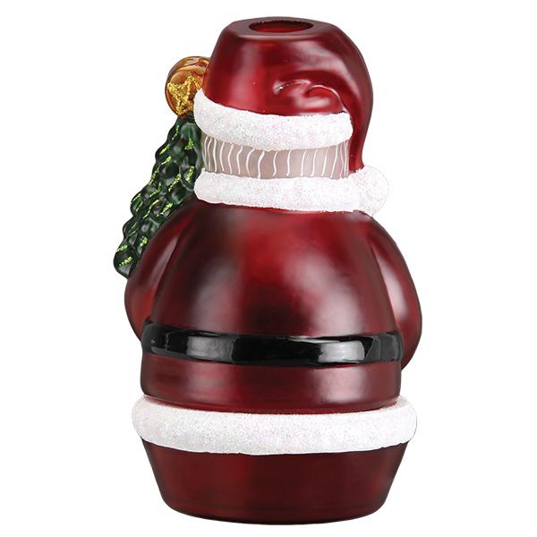 Old World Christmas: Santa with Tree Candle Light