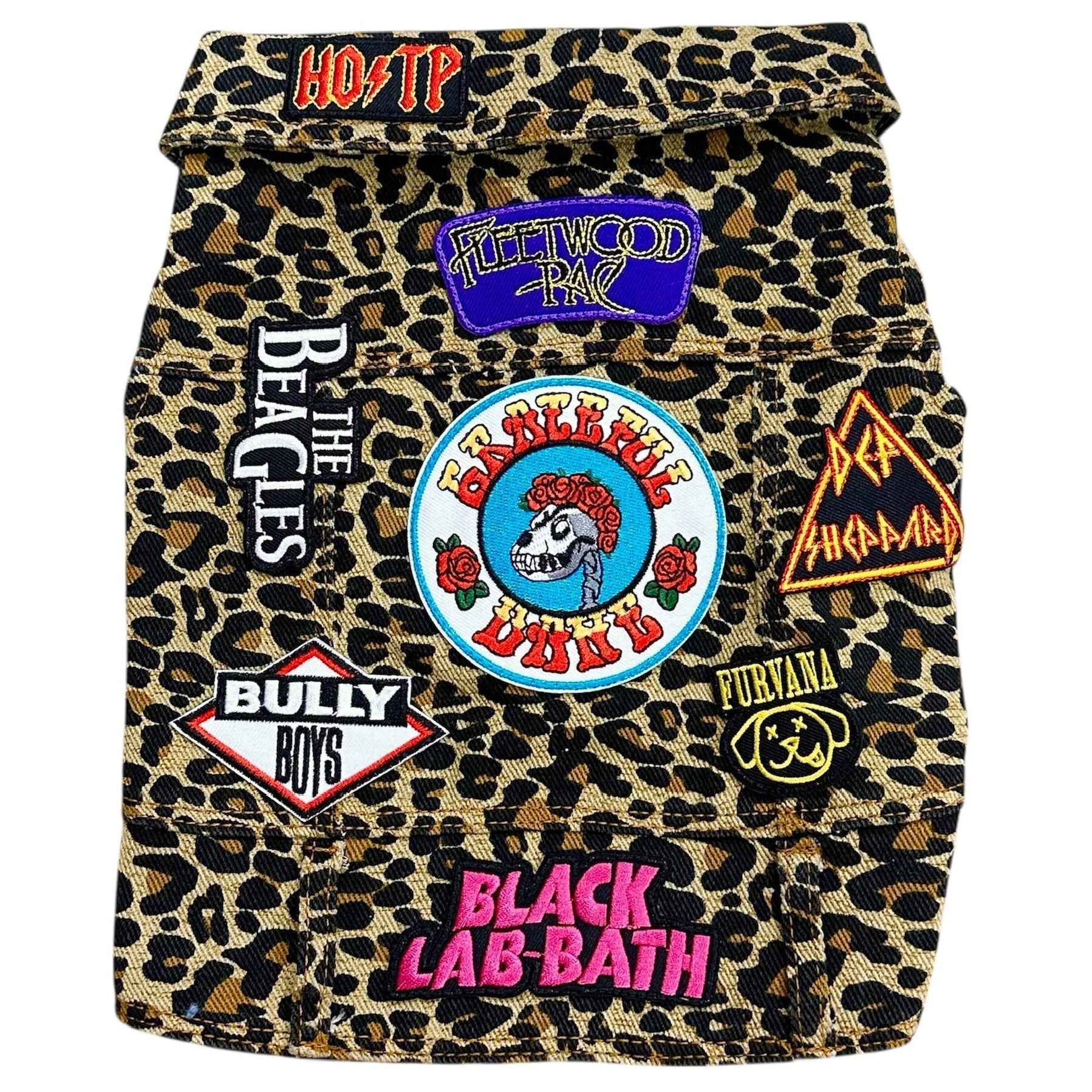Heads or Tails Pup Ruff & Roll Animal Print Dog Vest