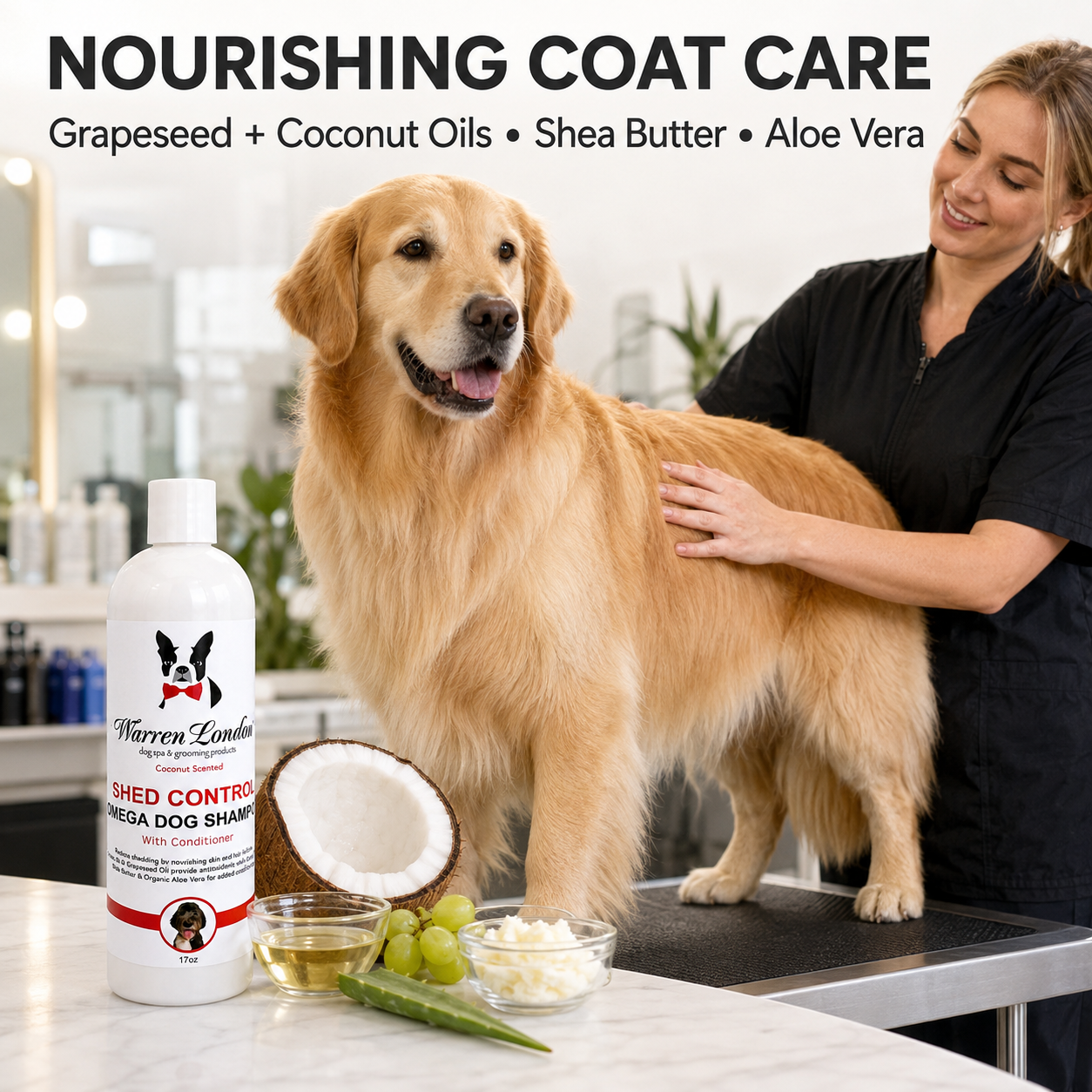 Shed Control Shampoo for Dogs