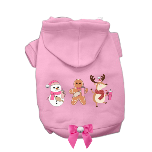 Frolicking Friends Dog Hoodie