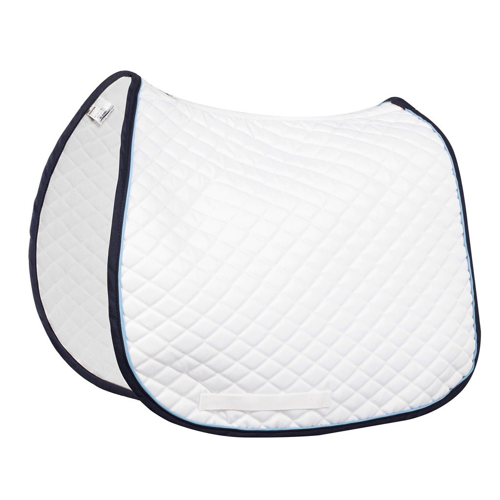 TuffRider Basic All Purpose Saddle Pad with Trim and Piping