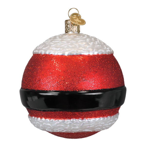Old World Christmas: Mr. Claus Round Christmas Ornament