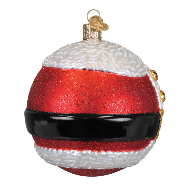 Old World Christmas: Mr. Claus Round Christmas Ornament