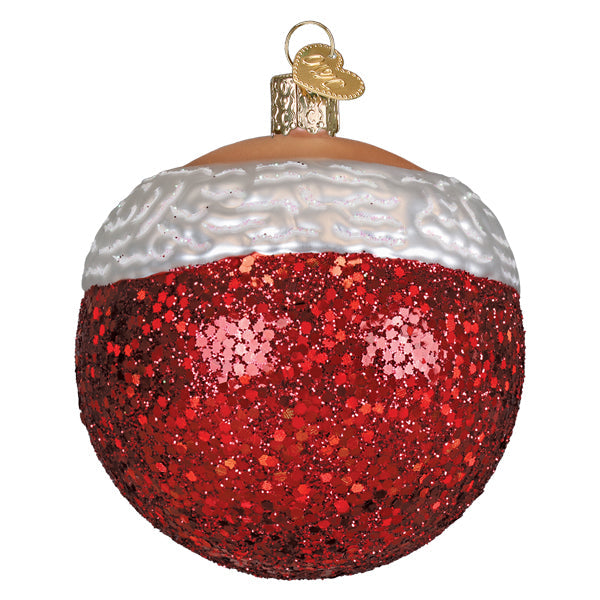 Old World Christmas: Mrs. Claus Round Christmas Ornament