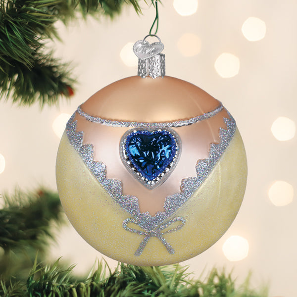 Old World Christmas: Soul Of The Sea Round Christmas Ornament