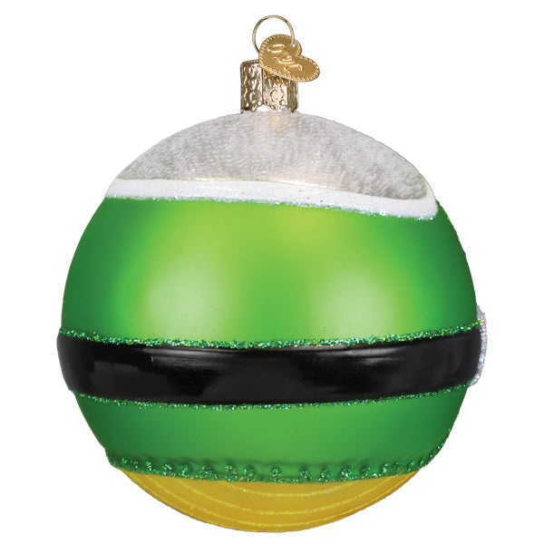 Old World Christmas: Elf Round Christmas Ornament