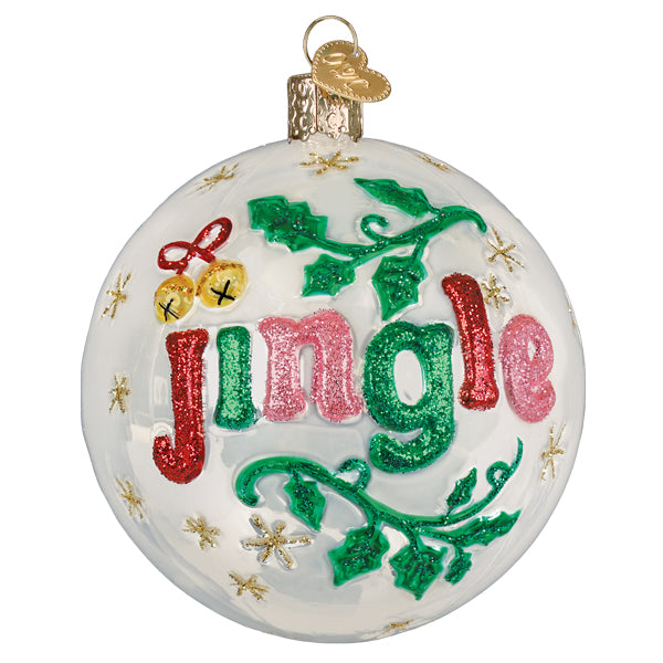 Old World Christmas: Jingle Round Christmas Ornament