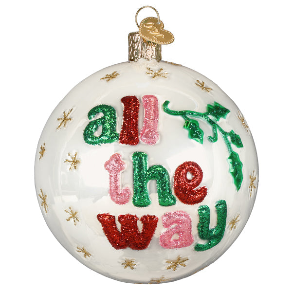 Old World Christmas: Jingle Round Christmas Ornament