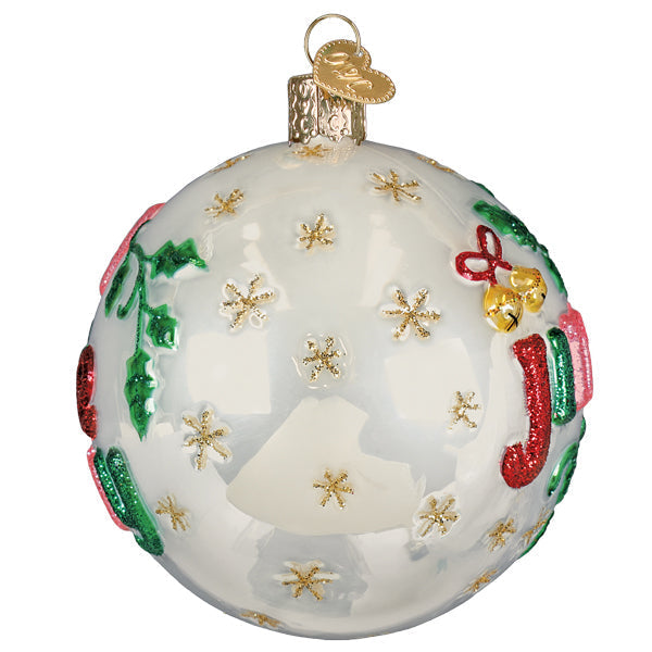 Old World Christmas: Jingle Round Christmas Ornament