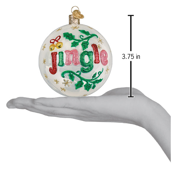 Old World Christmas: Jingle Round Christmas Ornament