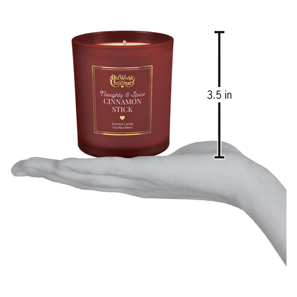 Old World Christmas: Naughty & Spice Cinnamon Stick Scented Candle
