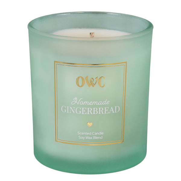 Old World Christmas: Homemade Gingerbread Scented Candle