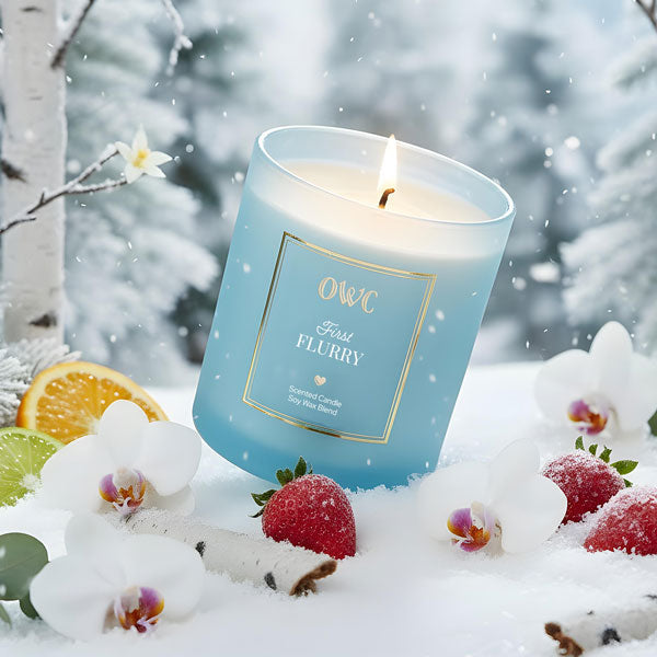 Old World Christmas: First Flurry Scented Candle