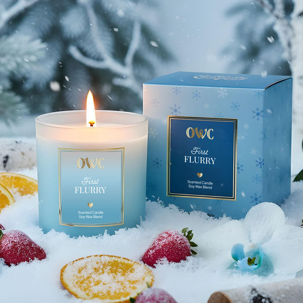 Old World Christmas: First Flurry Scented Candle