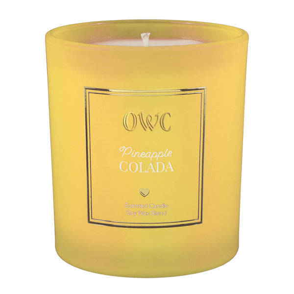 Old World Christmas: Pineapple Colada Scented Candle