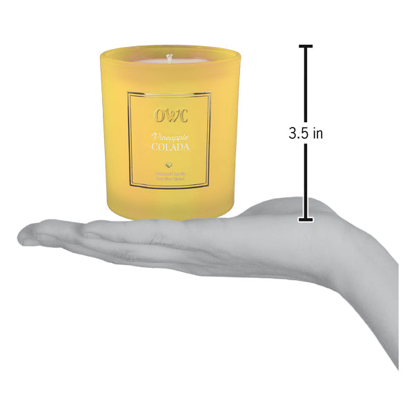 Old World Christmas: Pineapple Colada Scented Candle