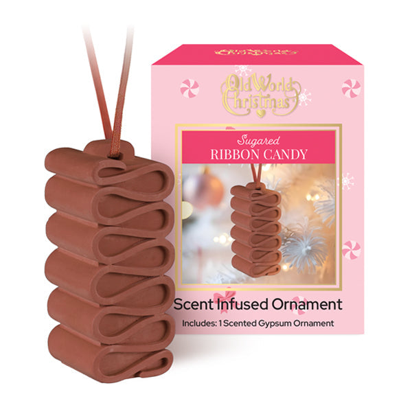 Old World Christmas: Sugared Ribbon Candy Scented Christmas Ornament